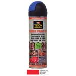 Tech Aerosol 002.2440 - Značkovač ve spreji (spray) MarkerPaint - červený fluorescentní (500 ml)