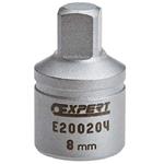 Tona Expert E200204 - Hlavice nástrčná - ořech 3/8" pro olejové zátky 4-hran 8 mm