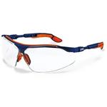 Uvex 9160265 - Brýle pracovní ochranné I-VOSV HC/AF zorník čirý, barva modro - oranžová