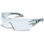 Uvex 9192215 - Brýle pracovní ochranné PHEOS, čiré, straničky světle-šedá/šedá