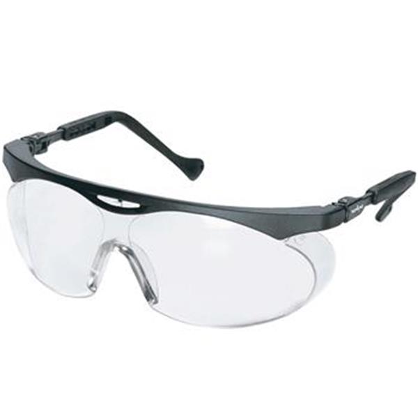 Uvex 9195075 - Brýle pracovní ochranné ochranné číré typ skyper OPTIDUR 3000, straničky černé