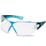 Uvex 9198256 - Brýle pracovní ochranné PHEOS cx2, čiré (transparentní, průhledné), straničky modro-černé
