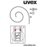 Uvex 9591.000 - Elastické tkaničky pro obuv uvex 1, uvex motion style a uvex xenova atc