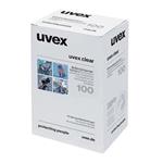 Uvex 9963000 - Papírky, ubrousky čistící vlhčené na čištění nejen pracovních brýlí (balení 100 ks)