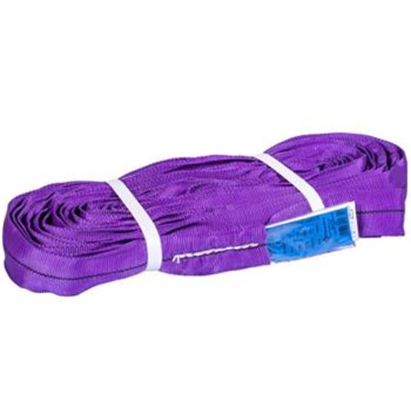 Závěsný pás, popruh - kruhový (Vinutá smyčka) nosnost 1t délka 5 m fialová