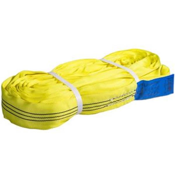 Závěsný pás, popruh - kruhový (Vinutá smyčka) nosnost 3t délka 6 m žlutá